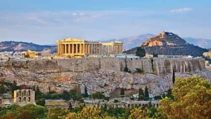 Yunanistan'ın sembolü Akropolis Tapınağı ziyarete açıldı