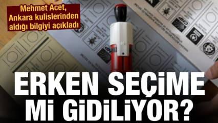 Ufukta erken seçim gözüküyor mu?