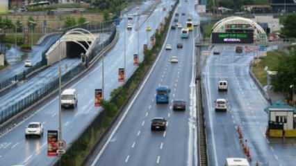 Avrasya Tüneli bir saat trafiğe kapatıldı