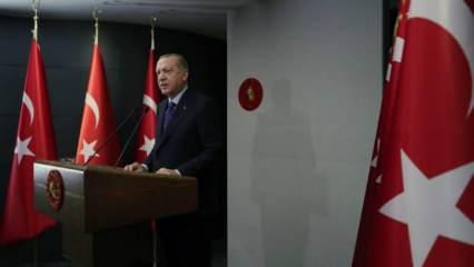 Başkan Erdoğan: Faşistlere karşı teyakkuzu elden bırakmamamız gerekiyor