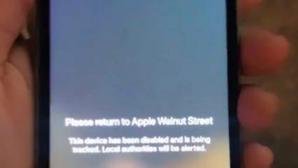 Apple yağmalanan telefonlara uyarı mesajı gönderdi