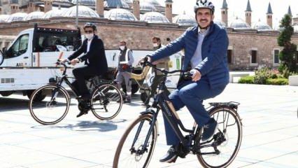 Bisiklet şehri Konya Türkiye'ye örnek oluyor