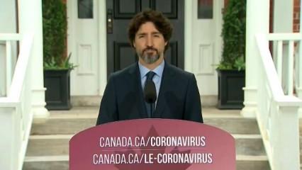 En anlamlı 21 saniye! Kanada Başbakanı Trudeau'a ABD'deki protestolar soruldu
