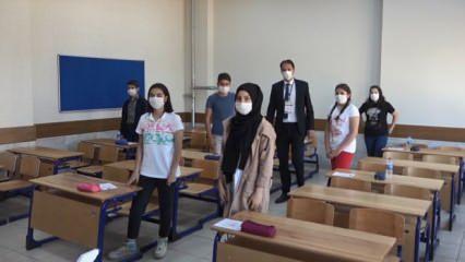 Kayseri'de öğrenciler LGS’ye böyle girecek