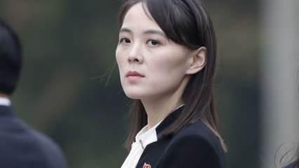Kuzey Kore liderinin kız kardeşi açık açık tehdit etti