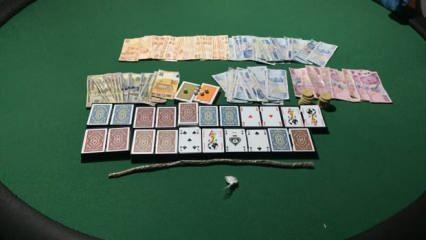 Lüks villaya kumar baskını: 23 kişiye ceza kesildi