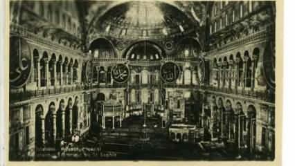 Ayasofya'nın cami olduğu yıllara ait bilinmeyen fotoğraflar	