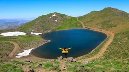 Bingöl'ün kalp şeklinde gölü: Grendal