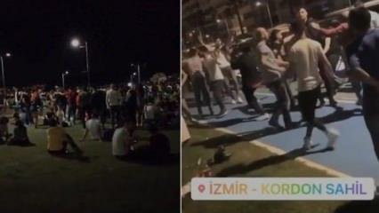 İzmir, Kordonboyu'nda halay çekenleri polis arıyor