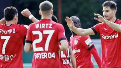 Leverkusen, turnuvanın sürprizini geçerek finalde