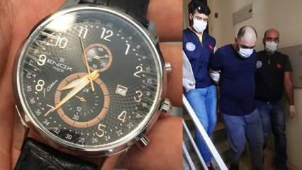 FETÖ elebaşı Gülen'in imzasının olduğu saatle yakalandı!
