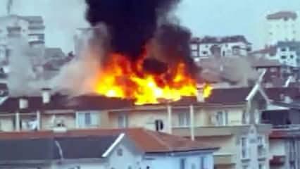 Ankara'da korkutan yangını