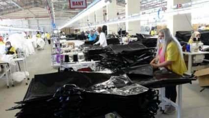 Erzurum'da üretilen ceset torbaları Avrupa'ya satılıyor