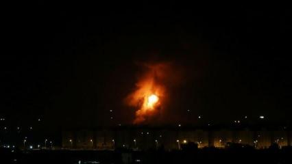 Terör devleti yine Gazze'yi vurdu
