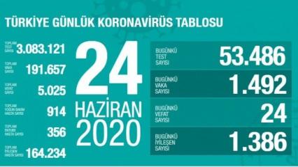 Türkiye'de gün gün koronavirüs tablosu vaka ve ölüm sayıları! Son durum