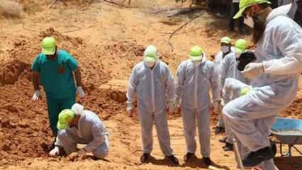 Darbeci Hafter'in katliamları ortaya çıkıyor: Toplu mezarlardan 6 ceset daha çıkarıldı
