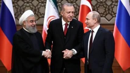 Erdoğan, Putin ve Ruhani ile görüşecek!