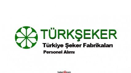 Türkiye Şeker Fabrikaları 306 kişilik işçi alımı devam ediyor!
