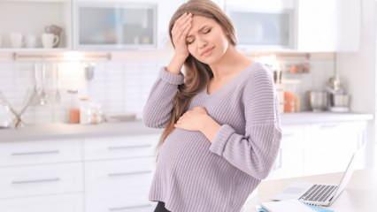 Hamilelikte şiddetli baş ağrısı neden olur? Gebelikte görülen baş ağrısı nasıl geçer?