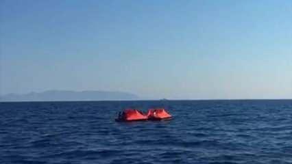 Yunan'ın Türk kara sularına geri ittiği 65 sığınmacı kurtarıldı