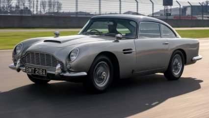 James Bond'un efsane aracı Aston Martin DB5, 50 yıl sonra yeniden üretildi