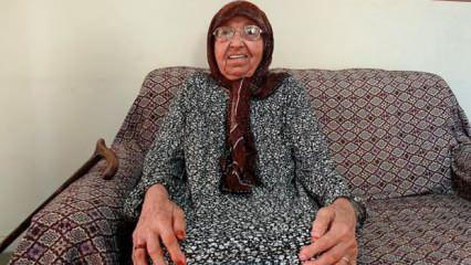 Osmaniye'de 108 yaşındaki Emine ninenin "yaşam sırrı" doğal beslenme