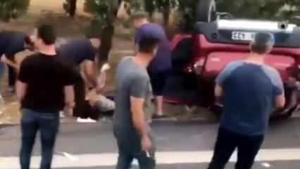 Osmaniye'de otomobil takla attı; 2 çocuk öldü, 4 kişi yaralı