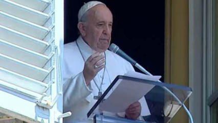 Kameralar karşısına geçti ve duyurdu! Papa'dan bomba Ayasofya açıklaması