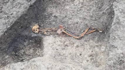 Tren kazısı 2 bin 500 yıllık cinayeti ortaya çıkardı