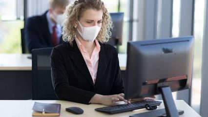 Bilim insanlarından uyarı: Klimalı ofislerde maske kullanın