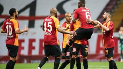 Galatasaray galibiyet hasretine son verdi