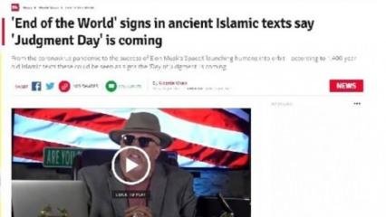 İngiliz medyasından Kur’an-ı Kerim ve hadislerle "kıyamet" uyarısı