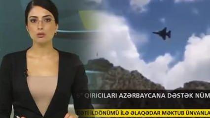 Azerbaycan basını b&ouml;yle duyurdu! T&uuml;rk F-16'ları Ermenistan sınırında