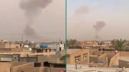 Bağdat'ta askeri üstte peş peşe patlamalar!