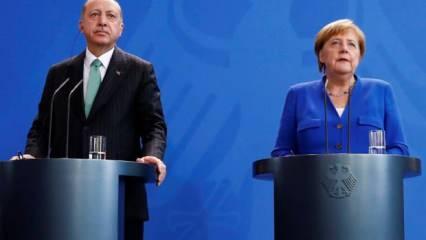 Erdoğan ve Merkel arasında kritik Libya görüşmesi