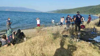 İznik Gölü'nde kaybolan 4 kişiden 2'si kurtarıldı