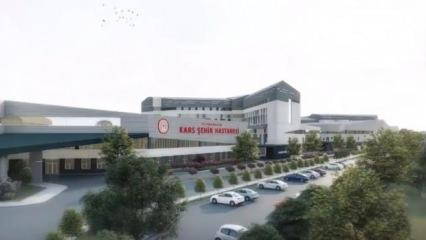 Kars Şehir Hastanesi’nin görselleri paylaşıldı