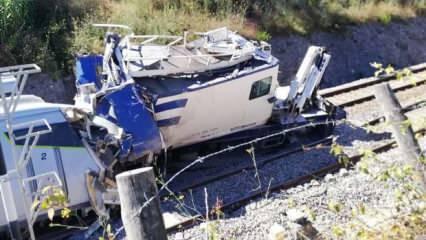 Portekiz'de hızlı tren raydan çıktı: 1 ölü, 50 yaralı