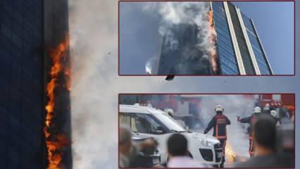 Ankara’da iş merkezindeki yangın kontrol altına alındı