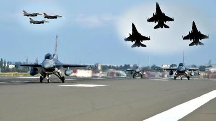 Türk F-16'ları Azerbaycan'a teker koydu, Ermenistan harekete geçti! Orduya talimat