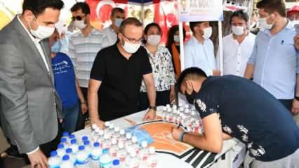 Bülent Turan, Çanakkale'de 'üyelik' kampanyası başlattı