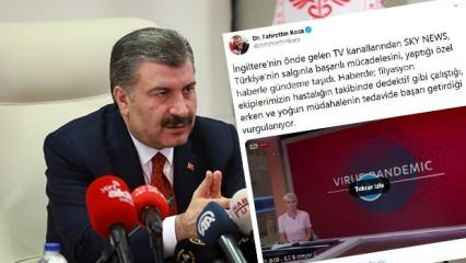 Bakan Koca: Birazdan İngiliz’in İngiliz’e Türkiye propagandasını izleyeceksiniz