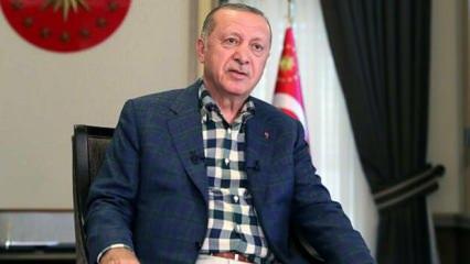 Erdoğan'dan Lübnan için Arapça taziye mesajı