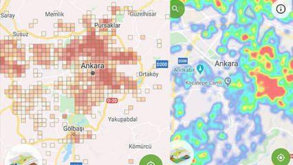 İşte ilçe ilçe Ankara'nın koronavirüs haritası