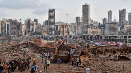 Lübnan'ın başkenti Beyrut'ta 2 hafta OHAL ilan edildi
