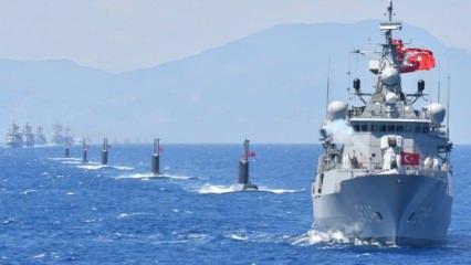 Türkiye'den 'sahada' yanıt: Savaş gemileri Doğu Akdeniz'e iniyor
