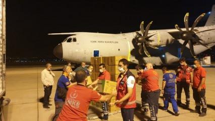 Türkiye'den Lübnan'a yardım eli: Ankara'dan uçak kalktı