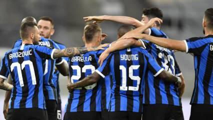 Lukaku rekor kırdı, Inter yarı finale çıktı