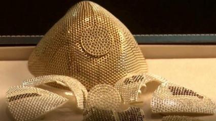 İsrailli mücevherci dünyanın en pahalı maskesini yaptı
