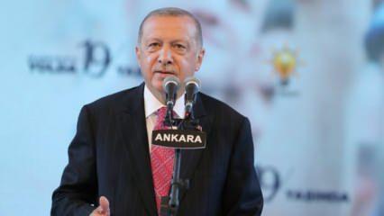 Erdoğan: 'Ankara kriterleri' der ve yolumuza devam ederiz